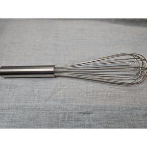 Stainless Steel Whisk Kitchen Cooking Utensil, 12 Inch, Balloon Style